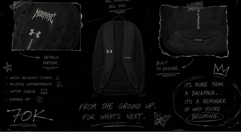 BACKPACK UNDER ARMOUR X MORPHYC